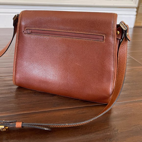 Vintage Didier Lamarthe Brown Leather Crossbody - Picture 2 of 9
